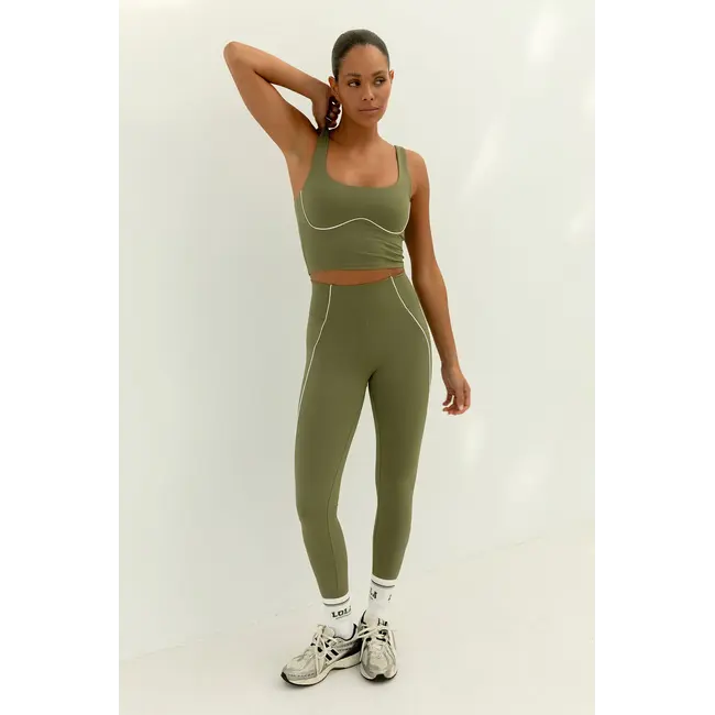 THE LOLA CLUB Alma Top Army Green