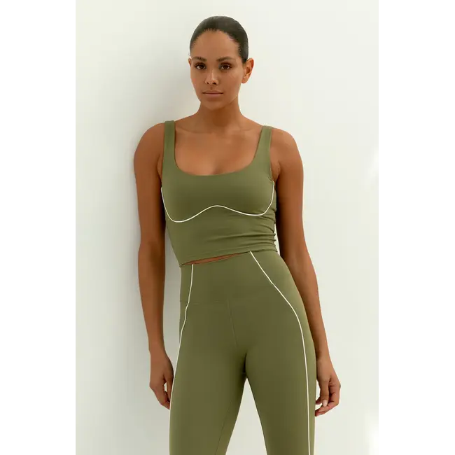 THE LOLA CLUB Alma Legging Army Green