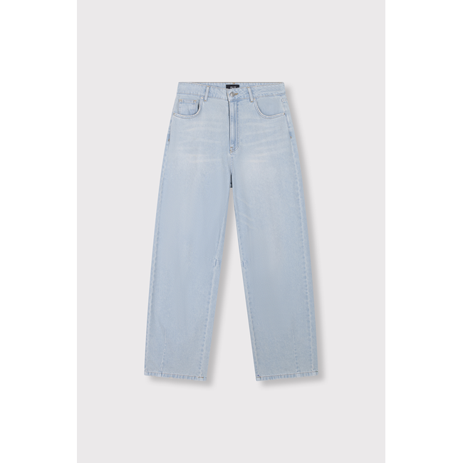 ALIX THE LABEL Woven Flowy Denim Pants