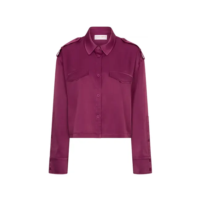 STUDIO AMAYA Zea Blouse Purple