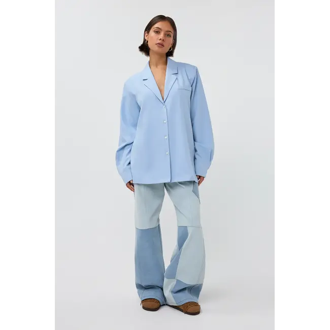 STUDIO AMAYA Noomi Blazer Light Blue