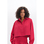 REFINED DEPARTMENT Cropped Blouse Myra Raspberry