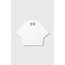 ALIX THE LABEL Clean Poplin Shortsleeve Blouse Soft White