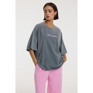 ALIX THE LABEL Raglan Shirt Light Grey