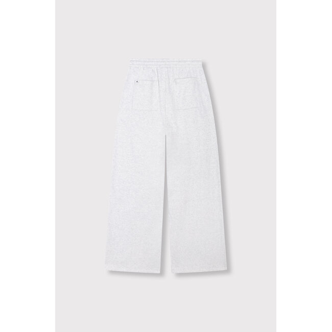 ALIX THE LABEL Wide Leg Sweat Pants Super Light Grey