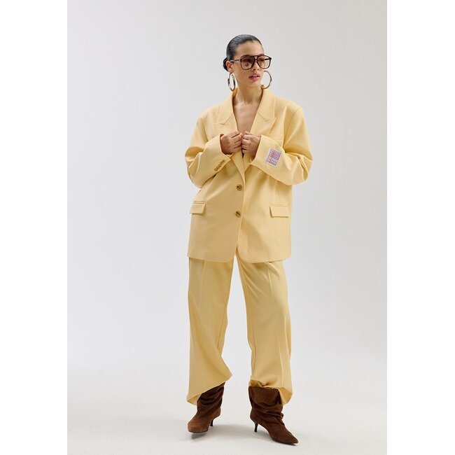 HARPER & YVE Anna Blazer Butter Yellow