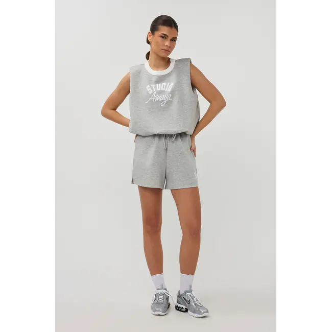 STUDIO AMAYA Amour Top Grijs