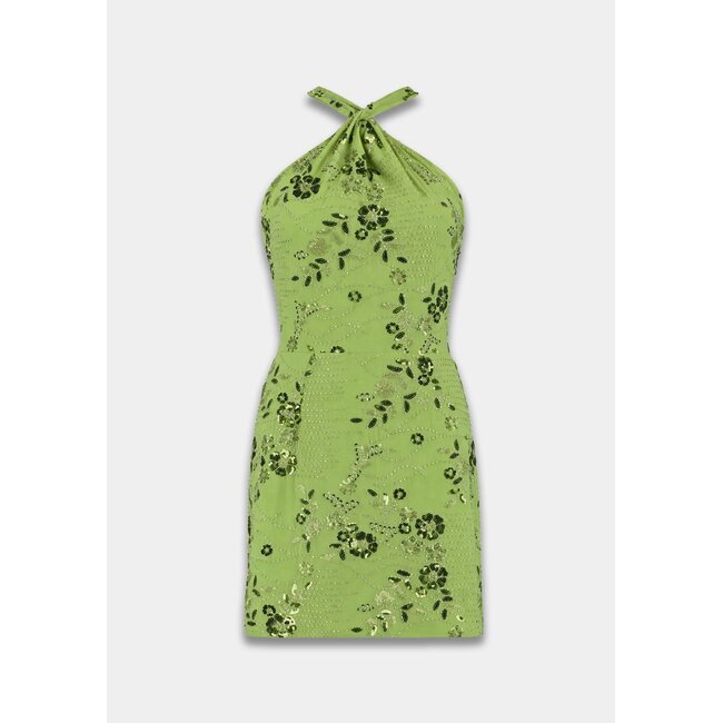 HARPER & YVE Sora Dress Green Sequin