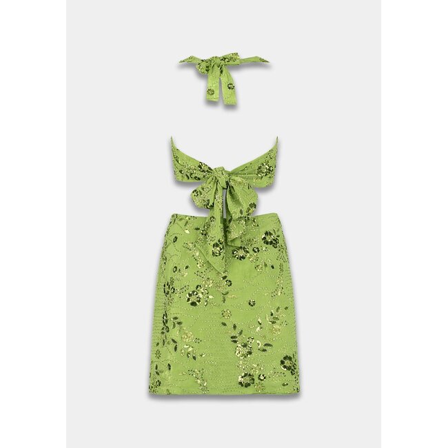 HARPER & YVE Sora Dress Green Sequin
