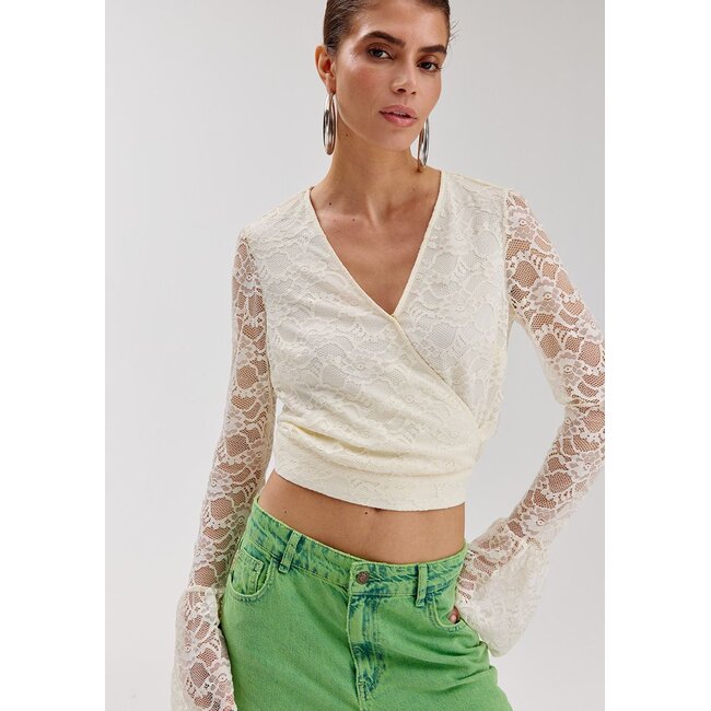 HARPER & YVE Didi Lace Top Ecru