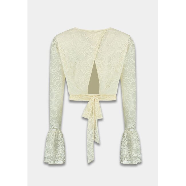 HARPER & YVE Didi Lace Top Ecru