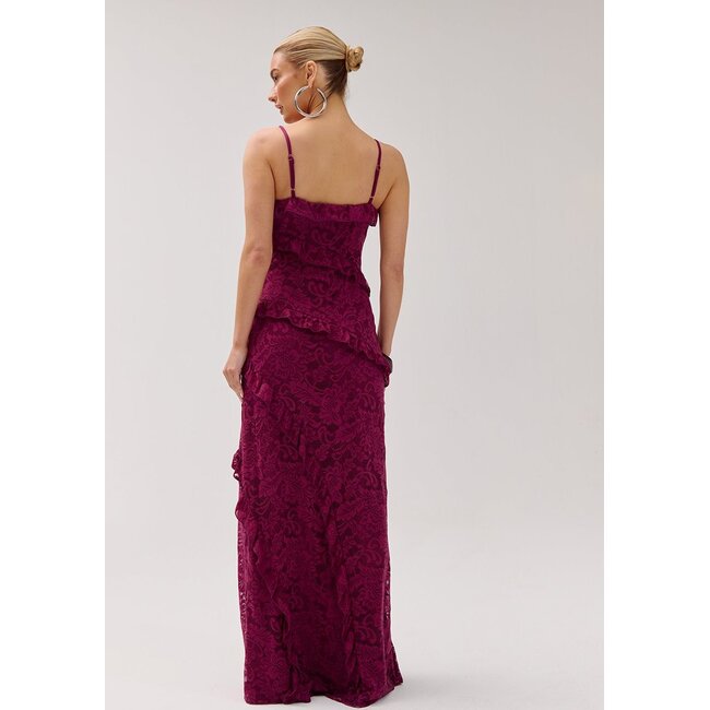 HARPER & YVE Sammie Dress Cassis