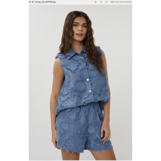 STUDIO AMAYA Sofia Short Blue