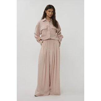 STUDIO AMAYA Lotus Pants Light Pink