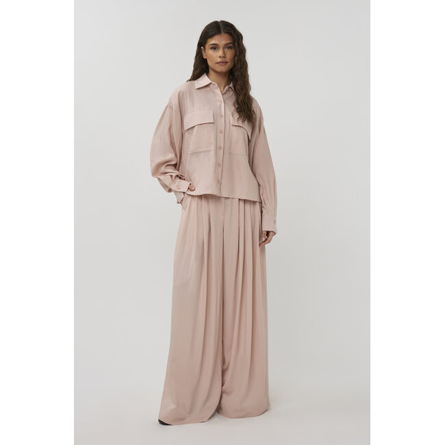 STUDIO AMAYA Lotus Pants Light Pink