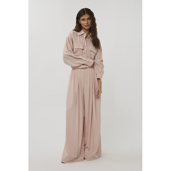 STUDIO AMAYA Lotus Pants Light Pink