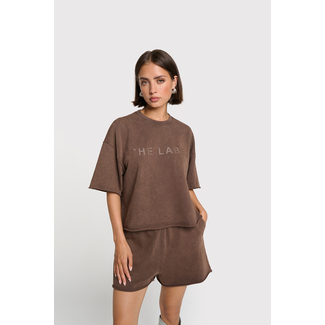ALIX THE LABEL The Label Summer Shirt Brown