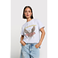 ALIX THE LABEL Knitted Eagle Shirt Light Grey