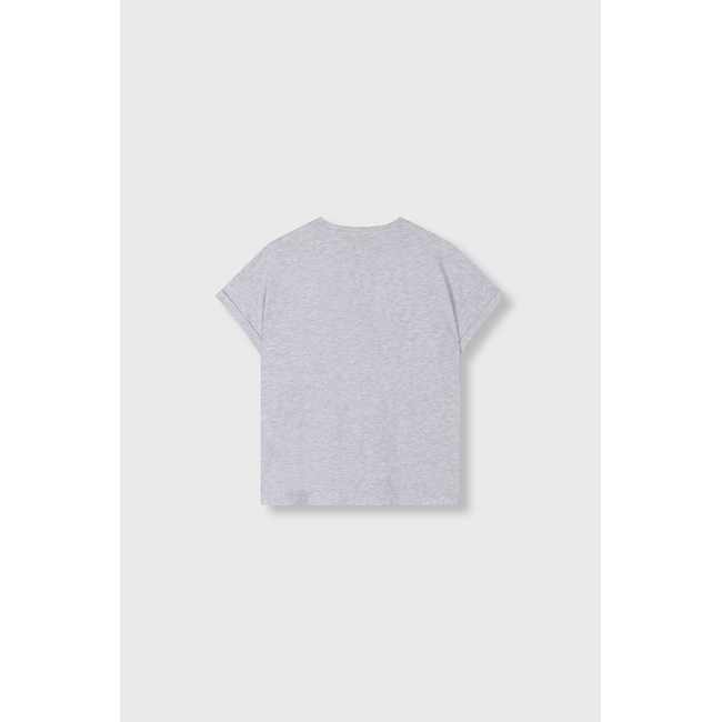 ALIX THE LABEL Knitted Eagle Shirt Light Grey