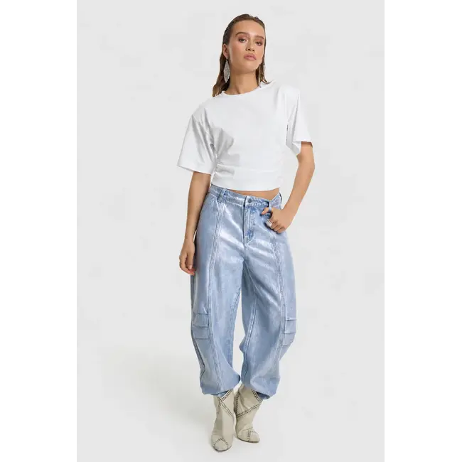 REFINED DEPARTMENT Pleated Balloon Jeans Lyon