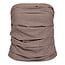 CO'COUTURE Jiho Stripe Tube Top Brown