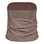 CO'COUTURE Jiho Stripe Tube Top Brown