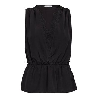 CO'COUTURE Sunny Lace Top Black