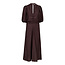 CO'COUTURE Hera Puff Dress Dark Brown