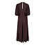 CO'COUTURE Hera Puff Dress Dark Brown