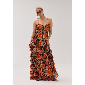 HARPER & YVE Dina Dress Lexie Leopard Bloom