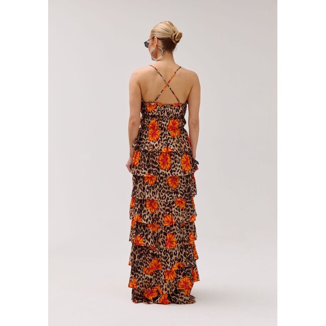 HARPER & YVE Dina Dress Lexie Leopard Bloom