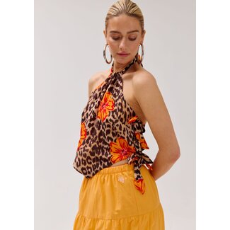 HARPER & YVE Kees Top Lexie Leopard Bloom