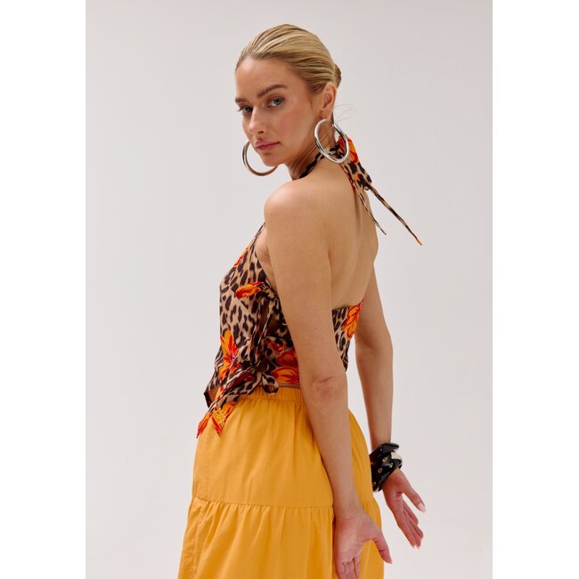 HARPER & YVE Kees Top Lexie Leopard Bloom