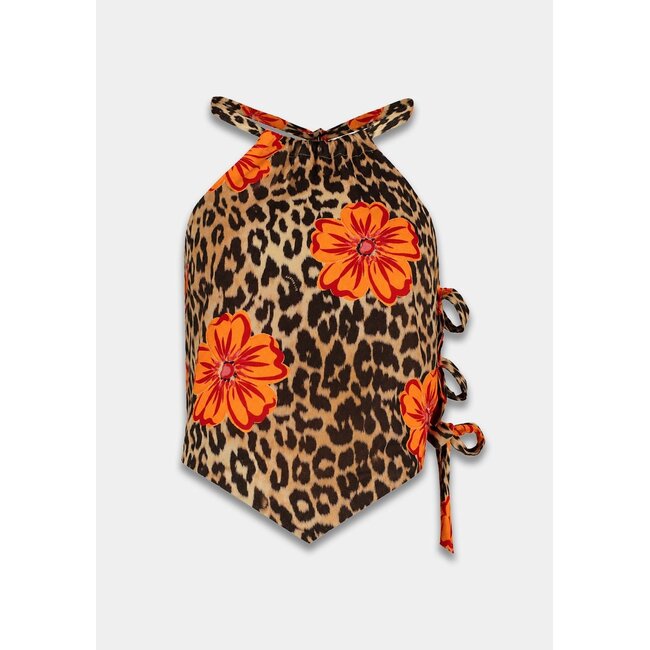 HARPER & YVE Kees Top Lexie Leopard Bloom