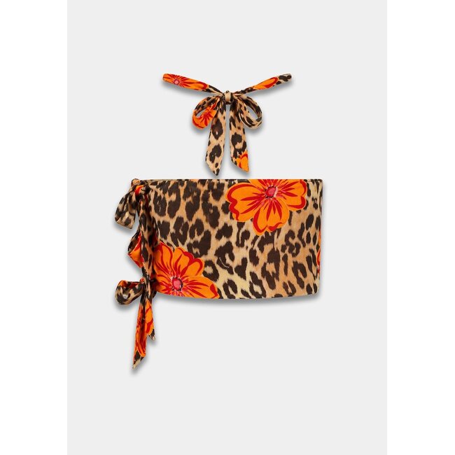 HARPER & YVE Kees Top Lexie Leopard Bloom