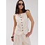 HARPER & YVE Rey Gilet Ecru