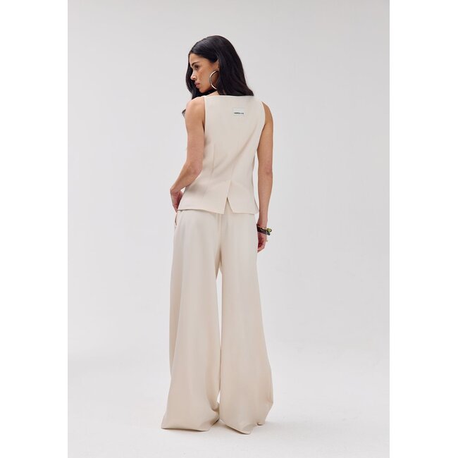 HARPER & YVE Rey Gilet Ecru