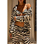 THE LOLA CLUB Amara Blouse Zebra