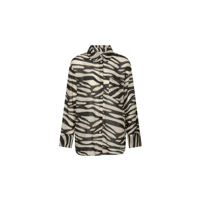 THE LOLA CLUB Amara Blouse Zebra