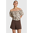 ALIX THE LABEL Woven Animal Balloon Top