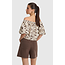 ALIX THE LABEL Woven Animal Balloon Top