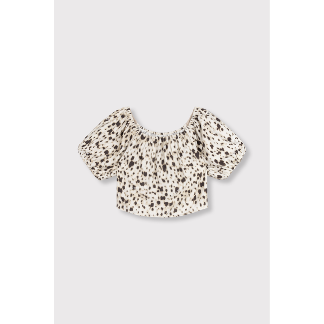 ALIX THE LABEL Woven Animal Balloon Top