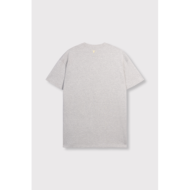 ALIX THE LABEL The Label Shirt Dress Soft Grey Melange