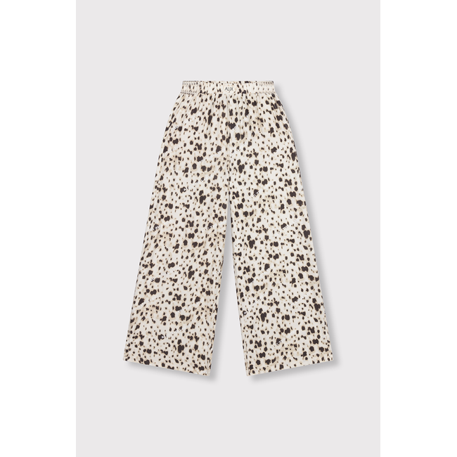 ALIX THE LABEL Woven Animal Wide Leg Pants Animal