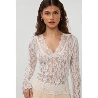 STUDIO AMAYA Gemma Top White