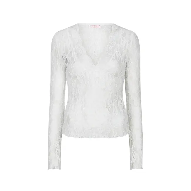 STUDIO AMAYA Gemma Top White