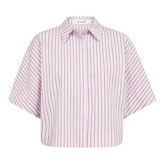 CO'COUTURE Sigrid Stripe Shirt Rosebloom