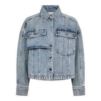CO'COUTURE Denice Denim Jacket Bleach Denim