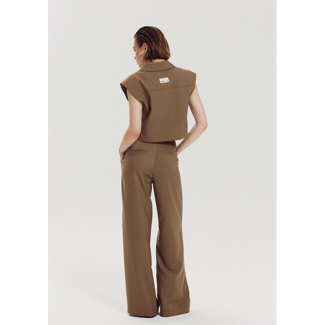 HARPER & YVE Esmee Gilet Muted Moss