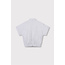 REFINED DEPARTMENT Short Sleeve Cardigan Leona Grey Melange